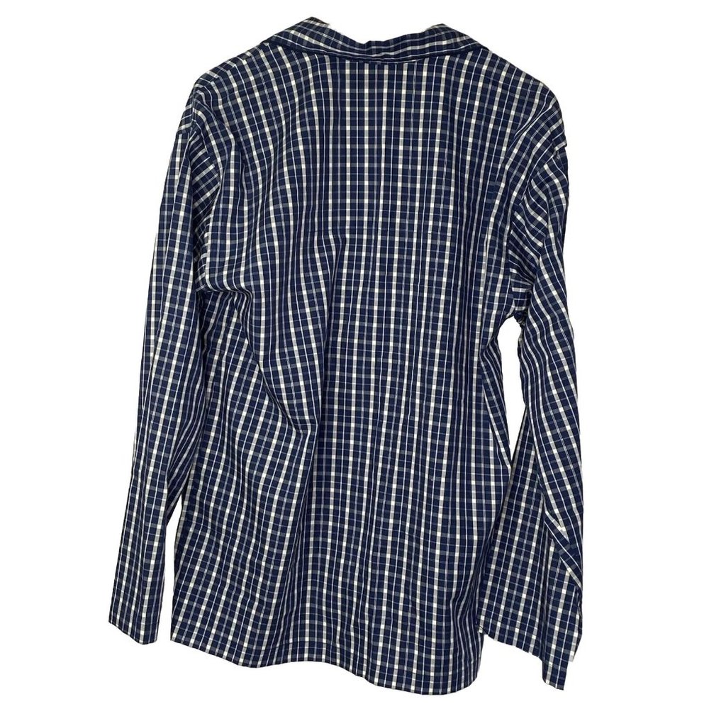 Polo Ralph Lauren Men’s Sleepwear Pajama Top Plaid Button Up Top Size Medium - Picture 2 of 7